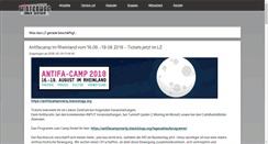 Desktop Screenshot of linkes-zentrum.de